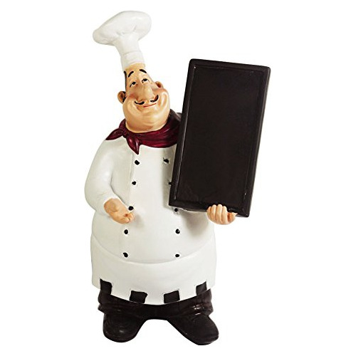 Figuritas De Chef Italiano 98915hb, Decoración De Coci...