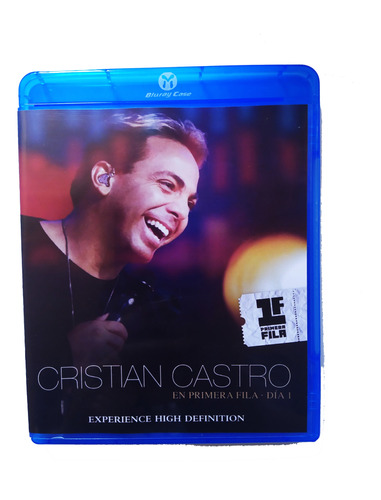 Cristian Castro - Primera Fila Dia 1 En Blu-ray