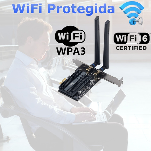 Fenvi Fv-ax3000s Placa De Rede Sem Fio Dual Band Wifi
