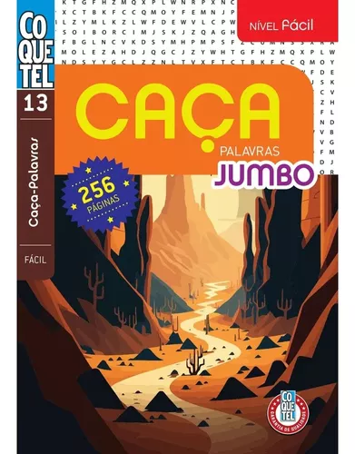 Livro Coquetel Caça Jumbo nível fácil Ed 12