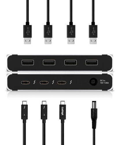 Thunderbolt 4 Element Hub Caldigit 4x Usb4 Con Carga De 60 W
