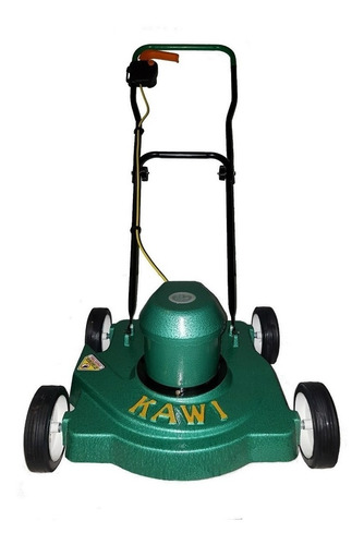 Cortadora de pasto eléctrica Kawi ER-400 con bolsa recolectora de 0.75 hp y 220V color verde esmeralda