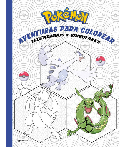 Pokémon Aventuras Para Colorear: Legendarios Y Singulares, De The Pokemon Company. Editorial Montena, Tapa Blanda En Español