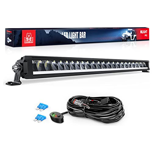 Barra De Luces Led De 30 Pulgadas 120w 13000lm Combo De...