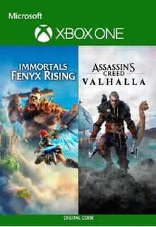 Assassins Creed Valhalla, Immortals Fenyx Rising Bundle Xbox