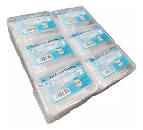180 Unidades Hilo Dental Aplicador Interdental Floss Pick