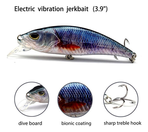 Señuelos De Pesca Led Luminosos, Eléctricos, Recargables, Ve