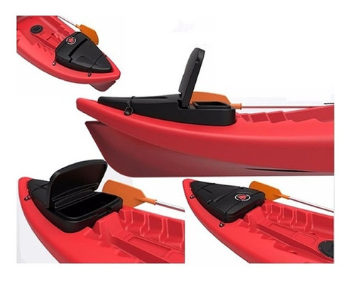 Tambucho Caja De Pesca Proa Kayak Skandynavian Aesir