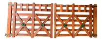 Comprar Tranqueras De Diseño En Madera Dura A Medida Prec Por M2