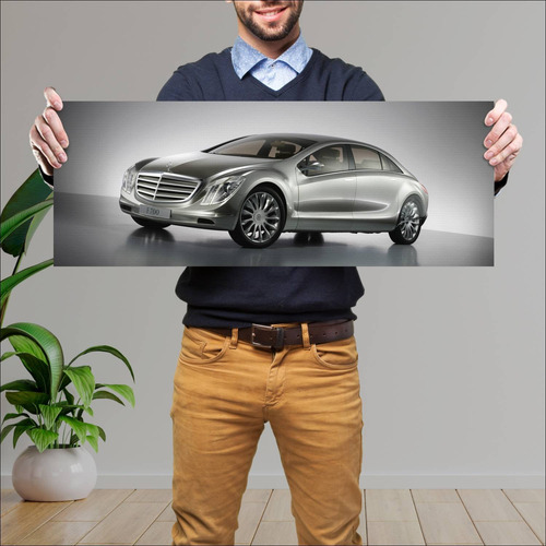 Cuadro 30x80cm Auto 2007 Mercedes Benz F 700 742 548