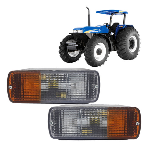 Par Lanterna Traseira Trator New Holland 12v