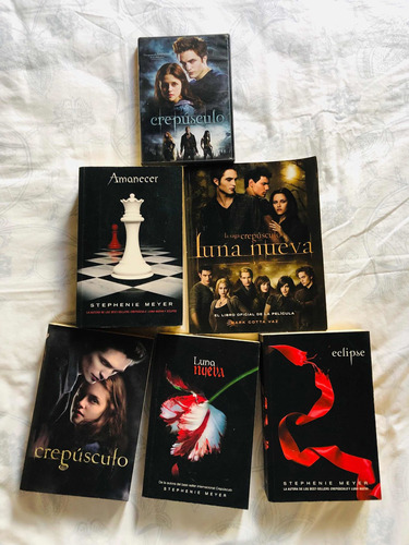 Combo Saga Crepúsculo Libros + Película