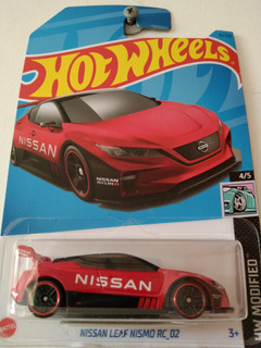 Carro Colección Hot Wheels Nissan Leaf Nismo Rc O2 Mattel