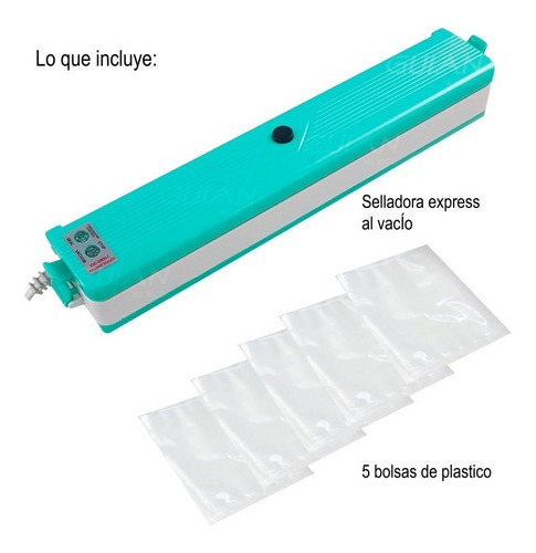 Maquina Sellador De Bolsas Al Vacio Para Alimentos Vs-8801