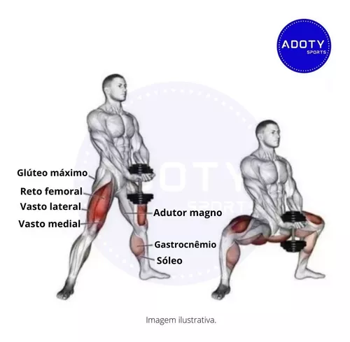 Suporte Para Agachamento Sumô Musculação Fitness Academia