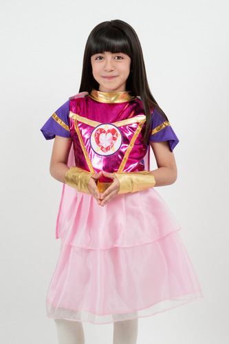 Disfraz Luli Pampin Vestido, Cosplay Organza Halloween Tutu Rosa 12