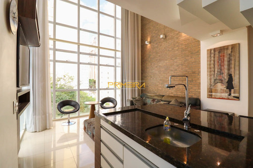 Imagem 10 de 30 de Edifício Loft Batel - Apartamento Loft Todo Mobiliado E Decorado À Venda E Locação - Batel, Curitiba, Pr - Pr - Ap1155_impr