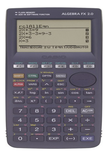 Calculadora Grafica Algebra Fx-2.0 Plus