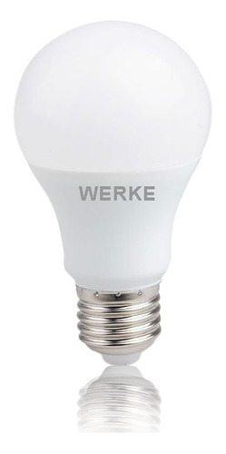 Lámpara Foco Bulbo Led 8w Cálida / Fría Werke - Pack X 10 U