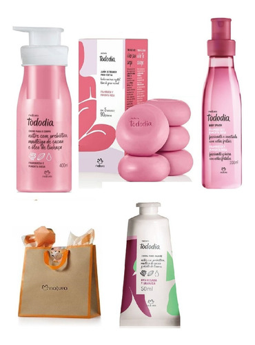 Kit De Regalo Frambuesa Y Pimienta Rosa Natura Vegano