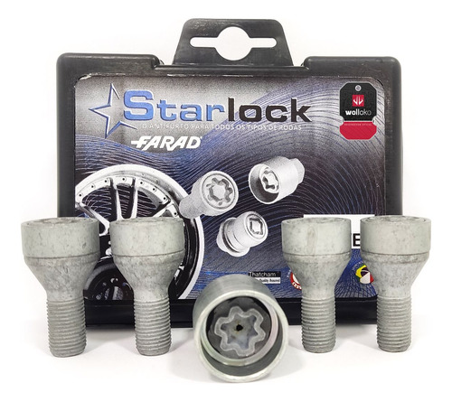 Parafuso Antifurto Roda Aço Liga Leve Starlock Fastback