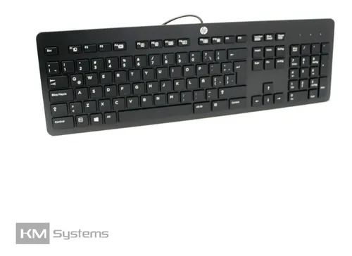 Teclado Alambrico Usb Slim Win 8 Marca Hp Kbar211 Nuevo
