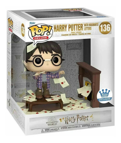 Funko Pop Deluxe Harry Potter Cartas 136 Exclusivo Hogwarts