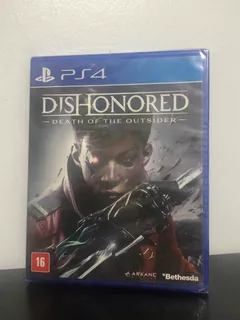 Jogo Dishonored Lacrado Mídia Física P Ps4 Frete 15 A Partir