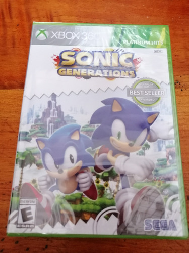 Sonic Generations Xbox 360 Nuevo Y Sellado  (Reacondicionado)