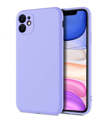 Protector Silicone Case Para iPhone 11 Comun Varios Colores