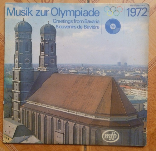 Cachi8 Antiguo Disco De Vinilo Lp Olimpiadas Munich1972