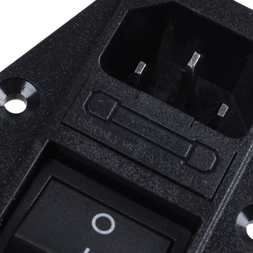 2 Terminales De Soldadura Con Filtro Emi Iec 320 C14 E Inter