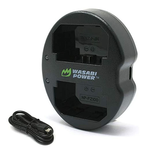 Wasabi Power Cargador De Bateria Para Sony Npfz100 Bcqz1 Y S