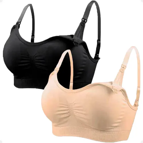 comprar Kit 2 Sutiã Sutien Amamentação Reforçado Flexível Gestante