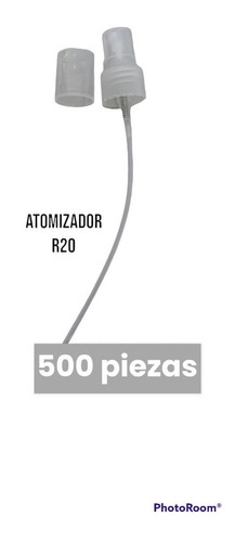 500 Atomizador/spray Para Envase/botella Rosca 20mm Natural