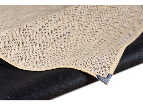 Tapete Sisal Antiderrapante Cleanbege 1,50 X 2,20 Sob Medida Cor Bege Desenho Do Tecido S-476
