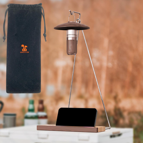 Mesa De Colgilla De Linterna De Linterna Al Aire Libre De