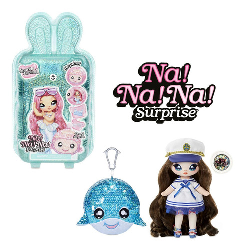 Muñeca Sailor Blu Sparkle Series Na! Na! Na! Surprise.