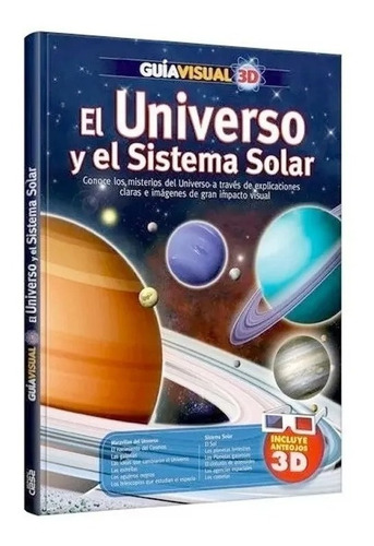 Libro Guia Visual Del Universo Y Sistema Solar 3d + Anteojo