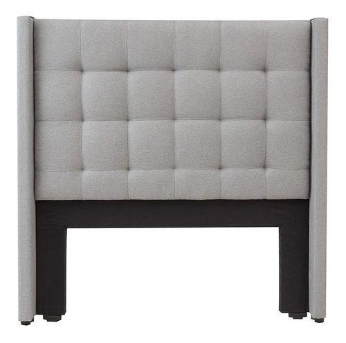 Cabecera King Size Dicasa Titan Quantum Gris