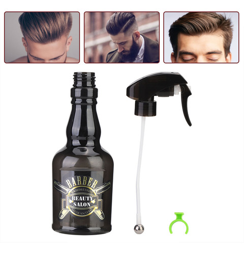 Pulverizador De Agua Black Black Barber, 280 Ml, Recargable,
