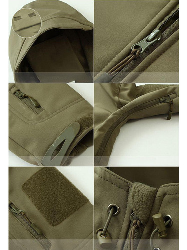 Conjunto De Chamarras Táctico Y Pantalón Hombre Uniforme