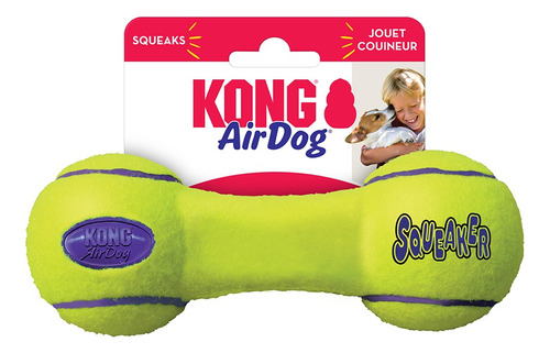 Kong Air Dog Squeaker Dumbbell Hueso Medium