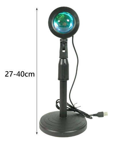 Lámpara De Proyección De, Luz Ambiente Led Con Escritorio