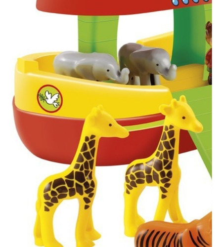 Imagen 3 de 4 de Arca De Noé Animales Muñecos Antex - Arbrick 9048