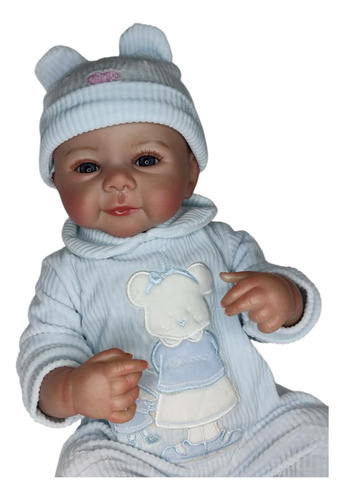 Bebe Reborn Original Muñeca Vinilo Completo 45 Cm Doll Fily