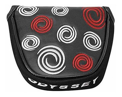 Cubierta De Putter Odyssey Black Swirl Mallet