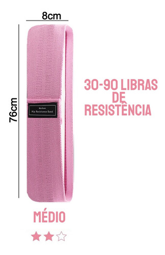 Imagem 6 de 8 de Kit 3 Mini Faixas Elásticas Thera Band Com 3 Níveis