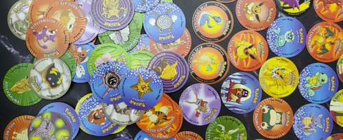 Tazos Pokemon Primera Generación 5 Unidades (Usado)