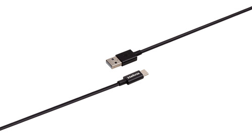 Cabo Usb-c 1,2m Pvc Preto Euac 12pp Intelbras